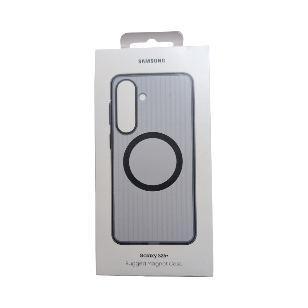 A9-O Samsung Rugged‎ Magnet Case For Samsung Galaxy S26+ (Plus) Smoke Gray
